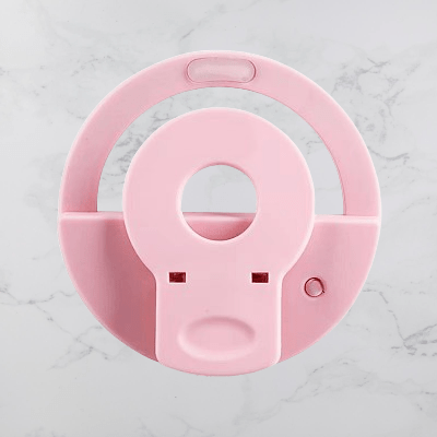 Anneau selfie lumineux - SelfieRingLight™ - Rose - Hakybara