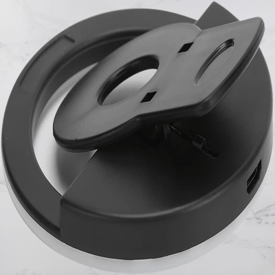 Anneau selfie lumineux - SelfieRingLight™ - Noir - Hakybara