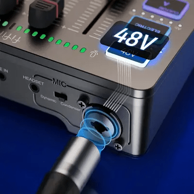 Tables de mixage - GamingAudioMixer™ - Noir - Hakybara