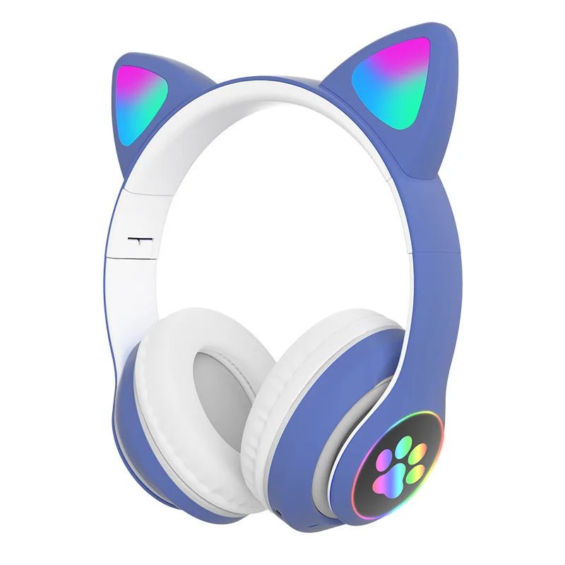 Casque Bluetooth - MeowTune™ - Bleu - Hakybara
