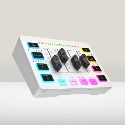 Tables de mixage - GamingAudioMixer™ - Blanc - Hakybara