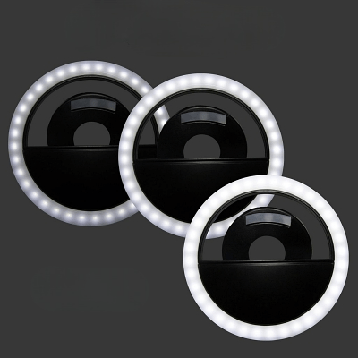 Anneau selfie lumineux - SelfieRingLight™ - Bleu - Hakybara