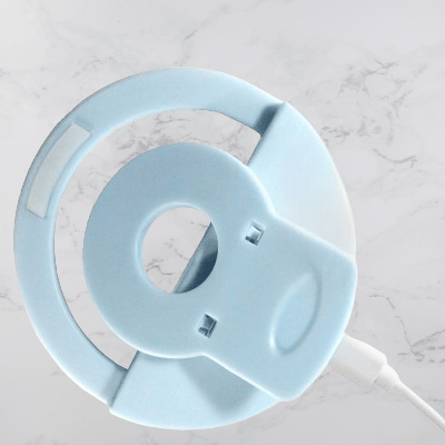 Anneau selfie lumineux - SelfieRingLight™ - Bleu - Hakybara