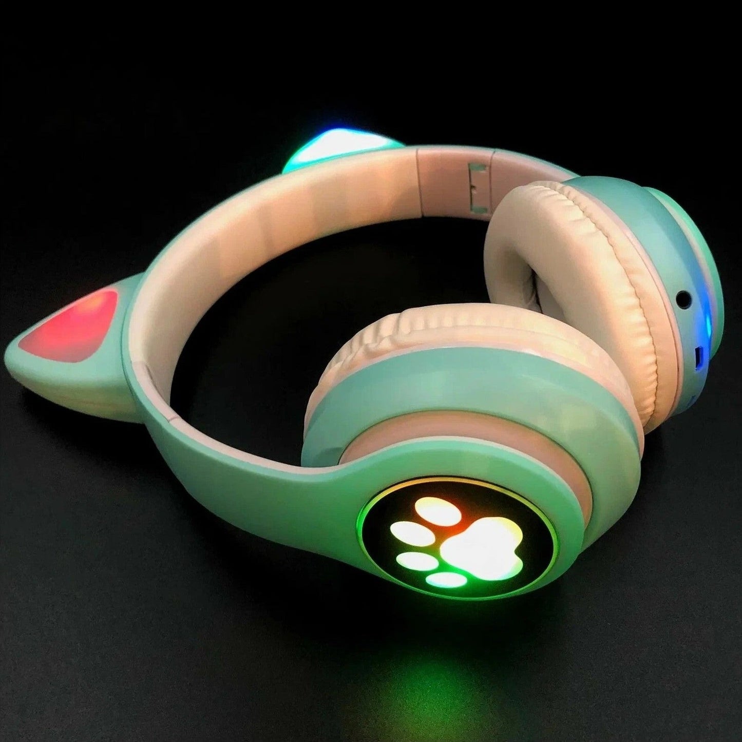 Casque Bluetooth - MeowTune™ - Vert - Hakybara