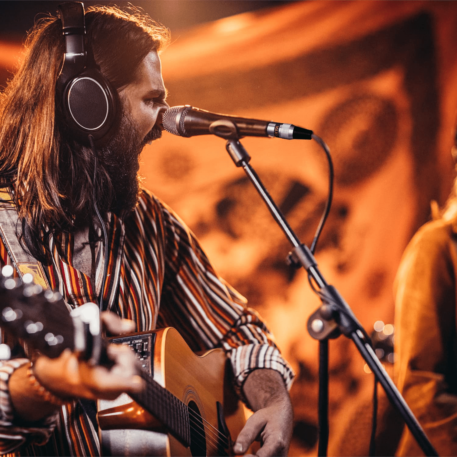 Cable XLR Male Femelle - MicrophoneExtensionCable™ - Jaune - Hakybara